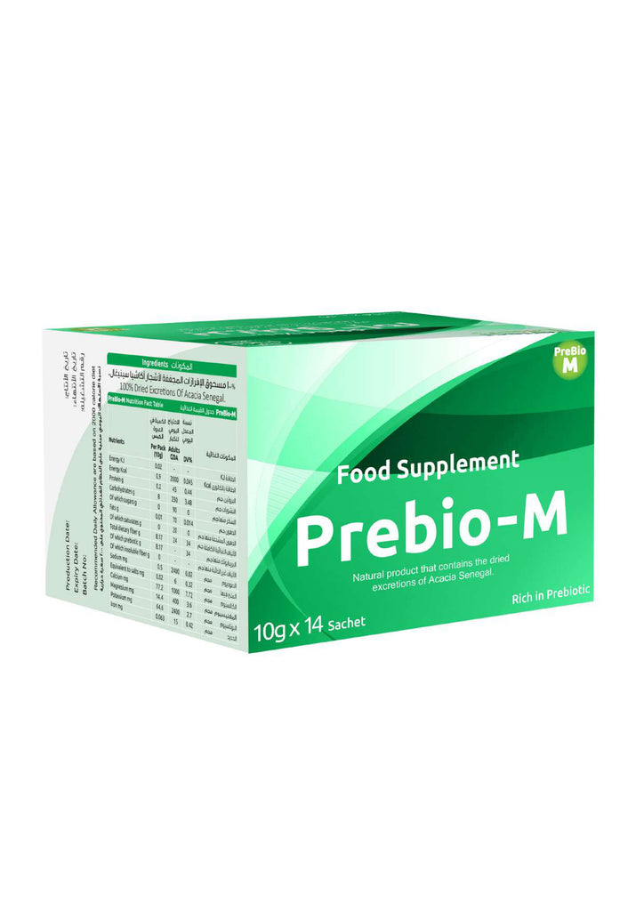 Perfect Life |مكمل غذائي- بيرفكت لايف بريبيو إم - غذاء طبيعي من بيرفكت لايف لبكتيريا الحياة البريبايوتيك - (14 ظرف)