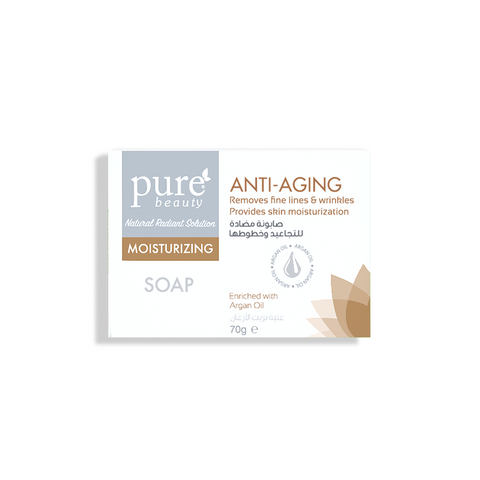 Pure Beauty | 70g - صابونة بيور بيوتي مضادة للتجاعيد - أنتي ايجينج