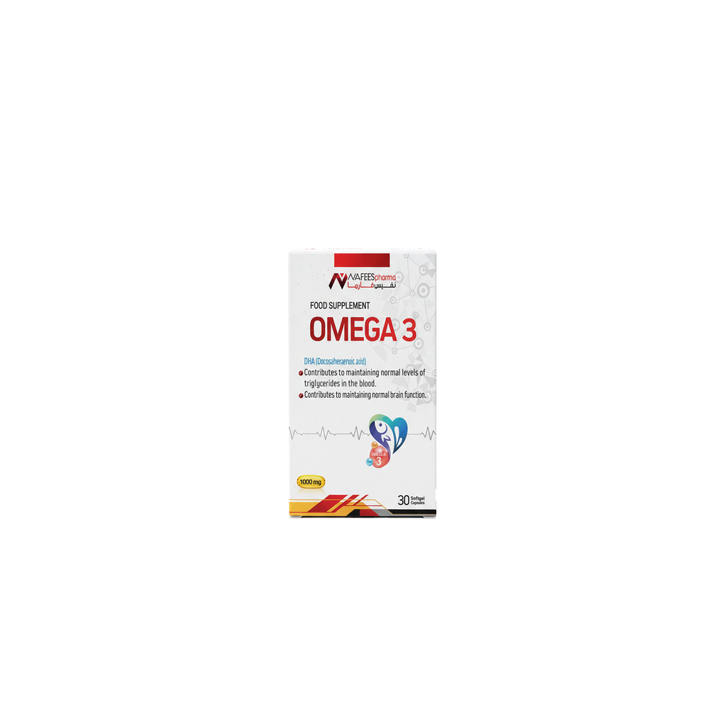 اوميجا 3 - 30 كبسولة | NAFEES pharma