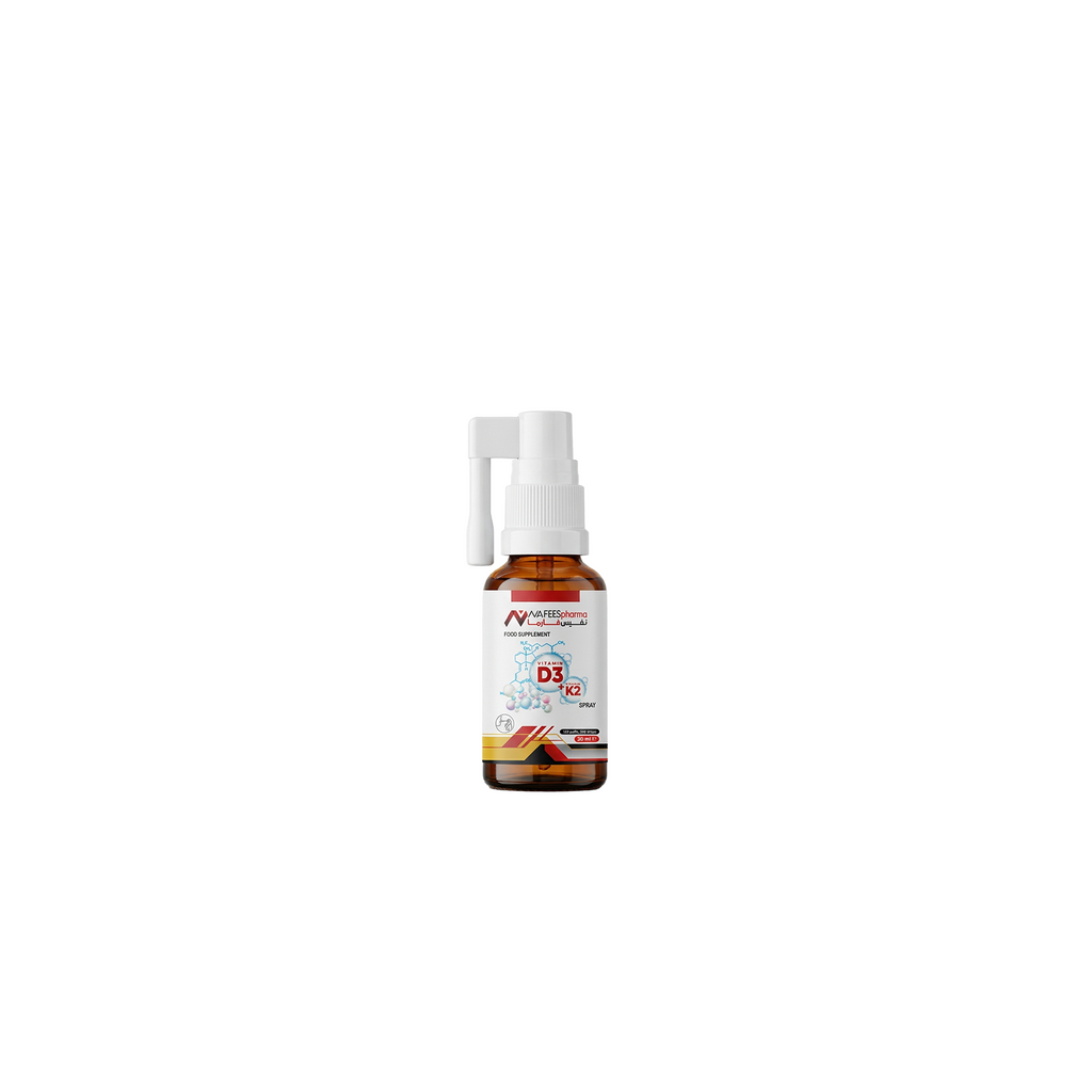 فيتامين د3 + ك2 - بخاخ- 20 مل | NAFEES pharma