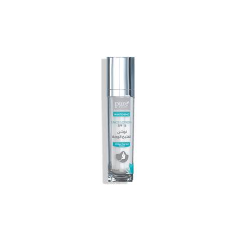 Pure Beauty | 50g - لوشن بيور بيوتي تفتيح الوجه مع واقي شمسي بعامل حماية 15