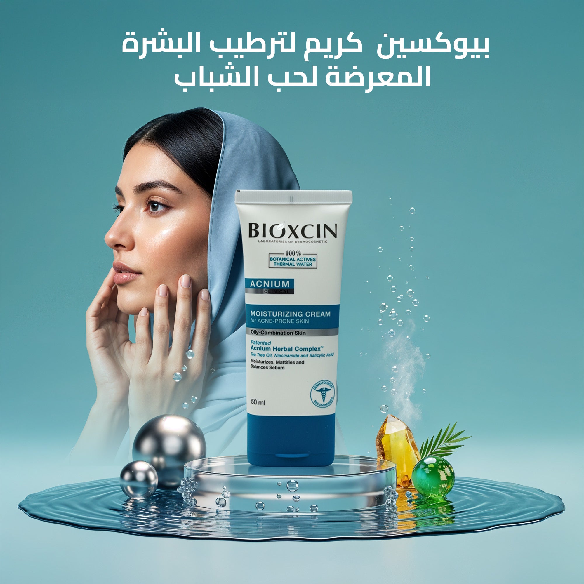 Bioxcin|بيوكسين كريم - كريم لترطيب البشرة المعرضة لحب الشباب