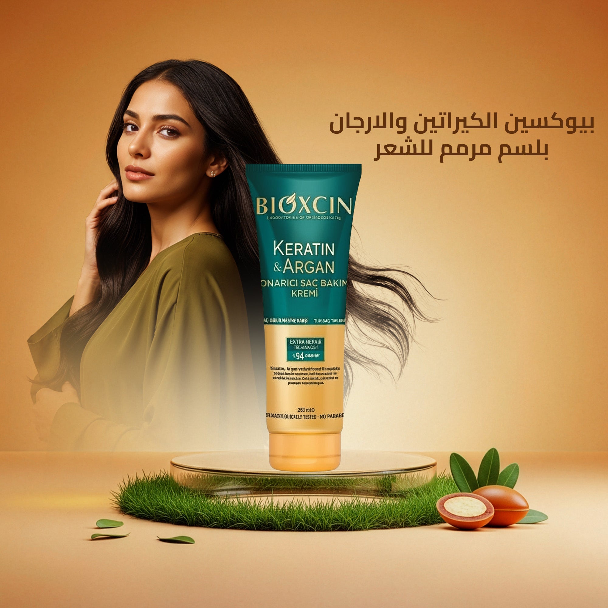 Bioxcin|بيوكسين بلسم - بلسم مرمم للشعر بالكيراتين والارجان