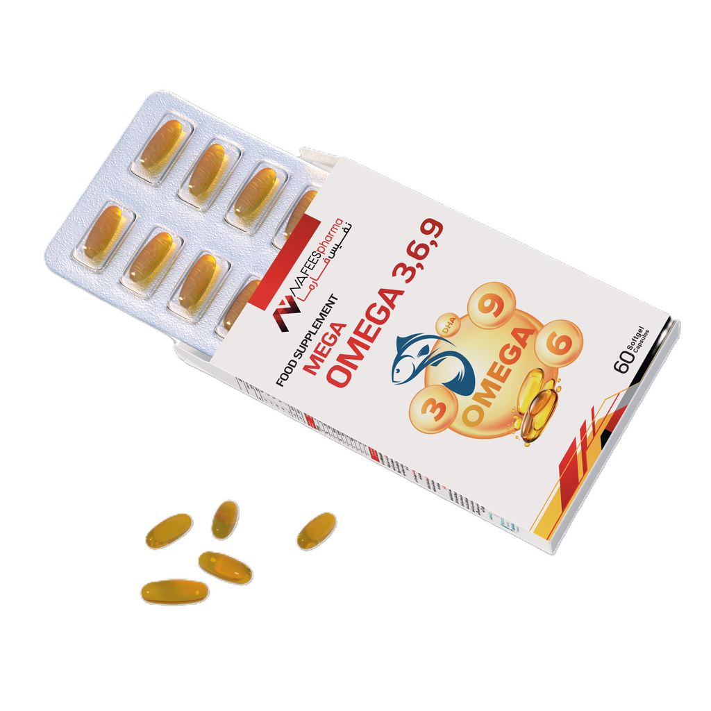 اوميجا 3و6و9- 60 كبسولة| NAFEESpharma