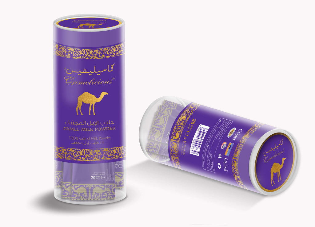 حليب الإبل المجفف - 20جم*8 حبات | Camelicious