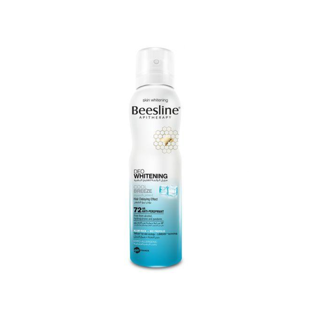 Beesline |مزيل عرق-بيزلين مزيل الرائحة بخاخ لتفتيح البشرة - إنتعاش النسيم -150مل