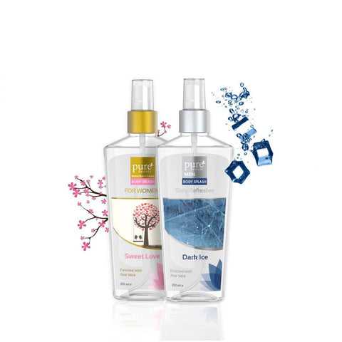 مجموعة Sweet Love & Dark Ice | pure beauty